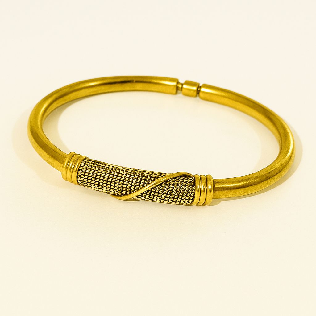 Genuine Copper Bangle – Unisex Energy Balance Bracelet